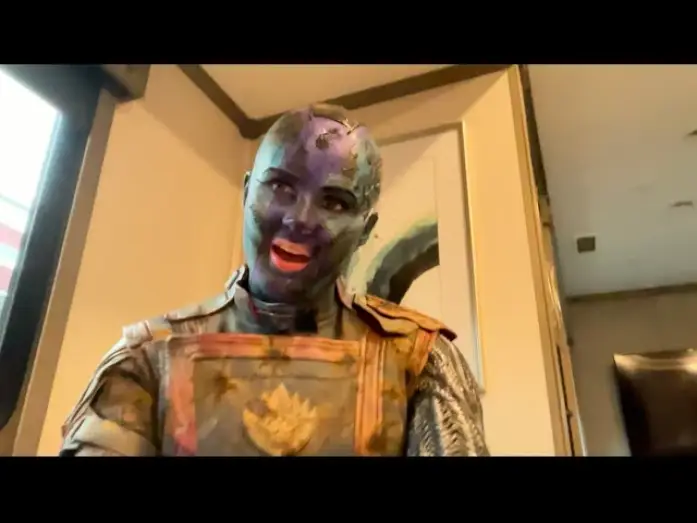 Відео до фільму Вартові галактики 3 — A week in the life of playing NEBULA in GUARDIANS OF THE GALAXY VOL 3
