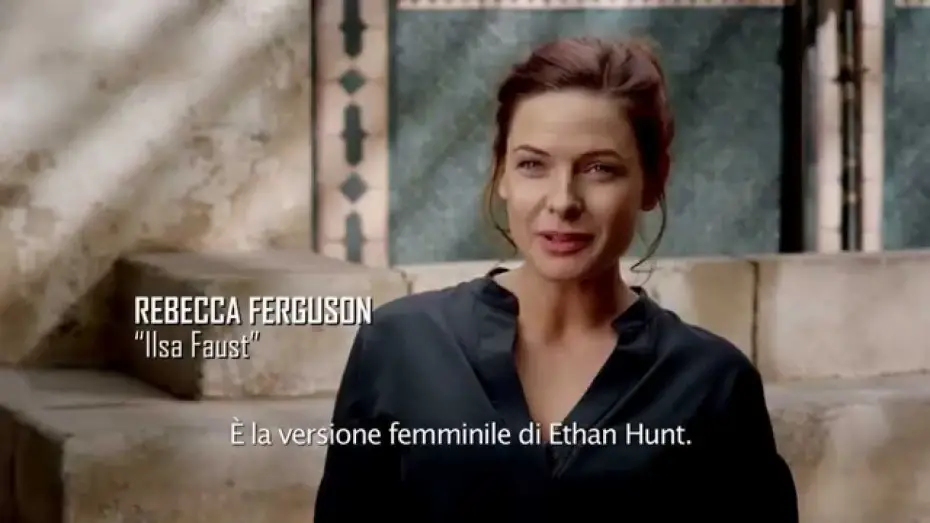 Відео до фільму Місія неможлива: Нація ізгоїв — Mission: Impossible - Rogue Nation | Featurette "Rebecca Ferguson"
