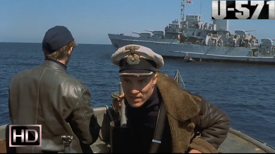 Відео до фільму Ю-571 — Ю-571 - уничтожение радиорубки эсминца--[U-571-destruction of the destroyer 's radio room]