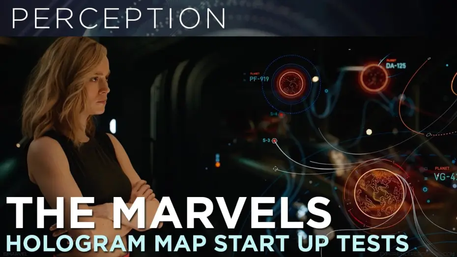 Відео до фільму Марвели — Hologram Map Start Up Tests