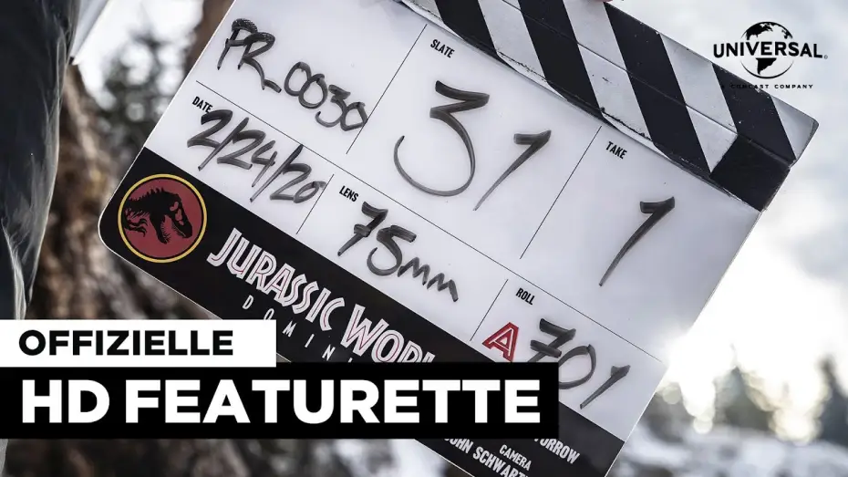 Відео до фільму Світ Юрського періоду 3: Домініон | Featurette (OmU)