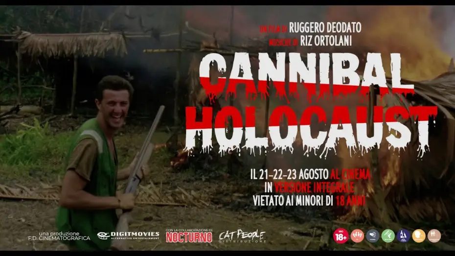Відео до фільму Голокост канібалів | Cannibal Holocaust - Trailer Versione Integrale 2023 - Al cinema dal 21 agosto