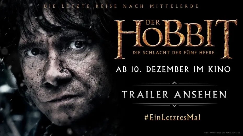 Відео до фільму Гобiт: Битва п&rsquo;яти воїнств | Der Hobbit - Die Schlacht der f&uuml;nf Heere | TV Spot #1: Battle Begins | Deutsch HD
