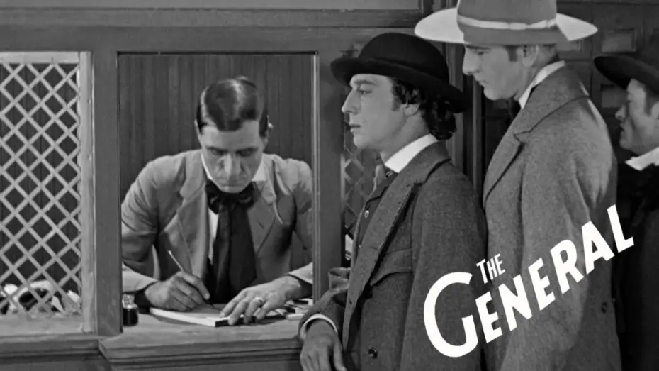 Відео до фільму Генерал — Buster Keaton Rejected from the Army – Enlistment Scene