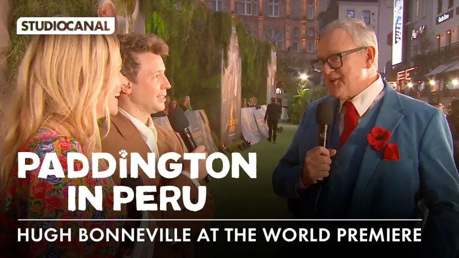 Відео до фільму Пригоди Паддінґтона в Перу | Hugh Bonneville at the world premiere of PADDINGTON IN PERU