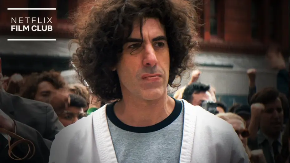 Відео до фільму Суд над Чиказькою сімкою | Sacha Baron Cohen Leads The Free Tom Hayden March | THE TRIAL OF THE CHICAGO 7 | Netflix