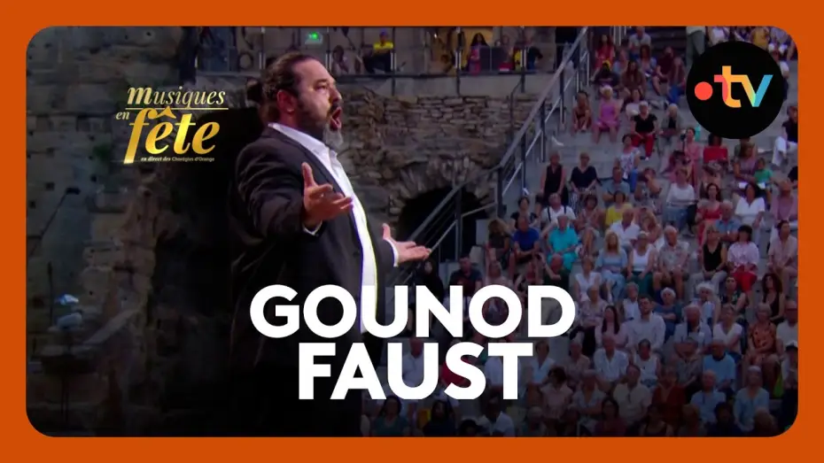Відео до фільму Musiques en f&ecirc;te des Chor&eacute;gies d'Orange | Gounod - Faust, "Le veau d'or" avec Nika Guliashvili et le Ch&oelig;ur de Parme
