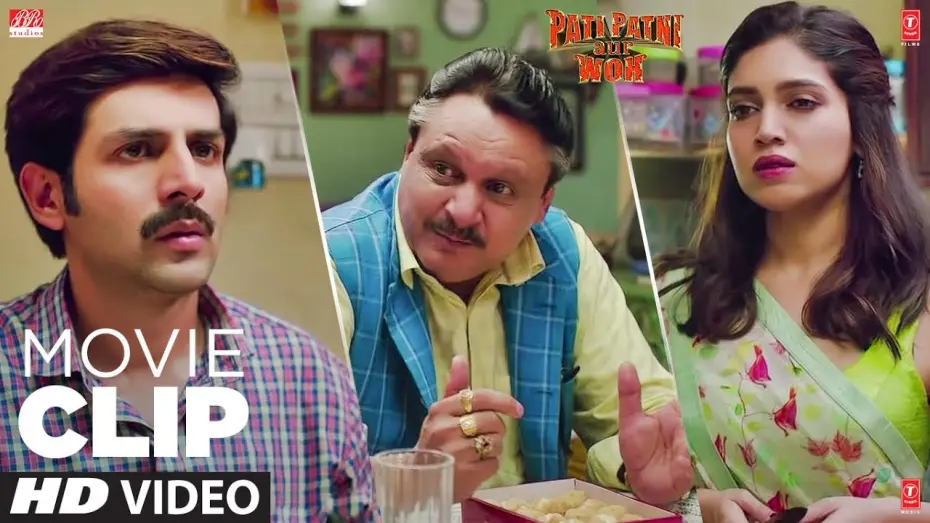 Відео до фільму पति पत्नी और वो | Kya Sense Of Humour Hai | Comedy Scene | Kartik Aaryan | Bhumi Pednekar | Pati Patni Aur Woh