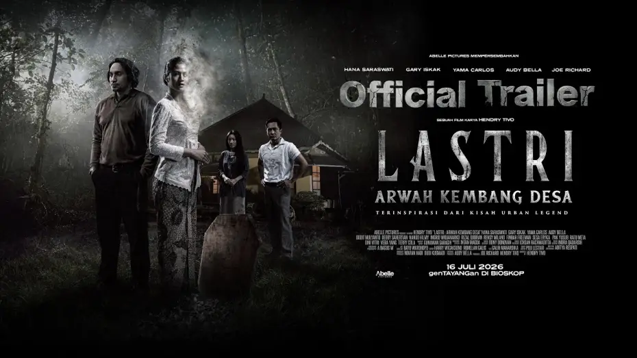 Відео до фільму Lastri: Arwah Kembang Desa | LASTRI - Official Trailer