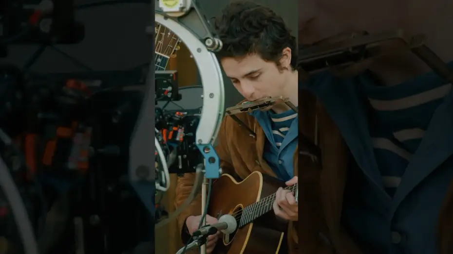 Відео до фільму Боб Ділан: Цілковитий незнайомець | Timoth&eacute;e Chalamet as Bob Dylan