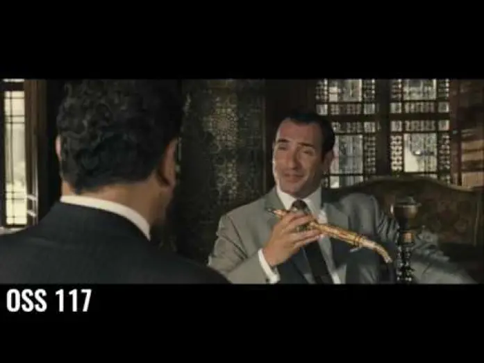 Відео до фільму Агент 117: Каїр — шпигунське гніздо — OSS 117 - Le Caire nid d'espion - Scène culte - Elle gueule mon vieux !
