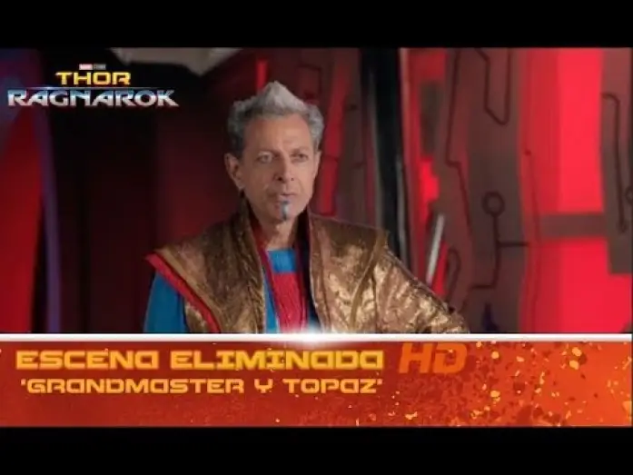 Відео до фільму Тор: Раґнарок | Thor: Ragnarok de Marvel | Escena eliminada: 'Grandmaster y Topaz' | HD