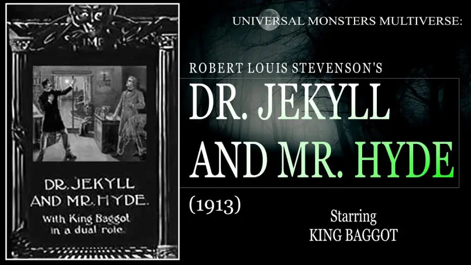 Відео до фільму Dr. Jekyll and Mr. Hyde | Dr. Jekyll and Mr. Hyde (1913) King Baggot, Jane Gail,silent FULL FILM | Universal Monsters universe