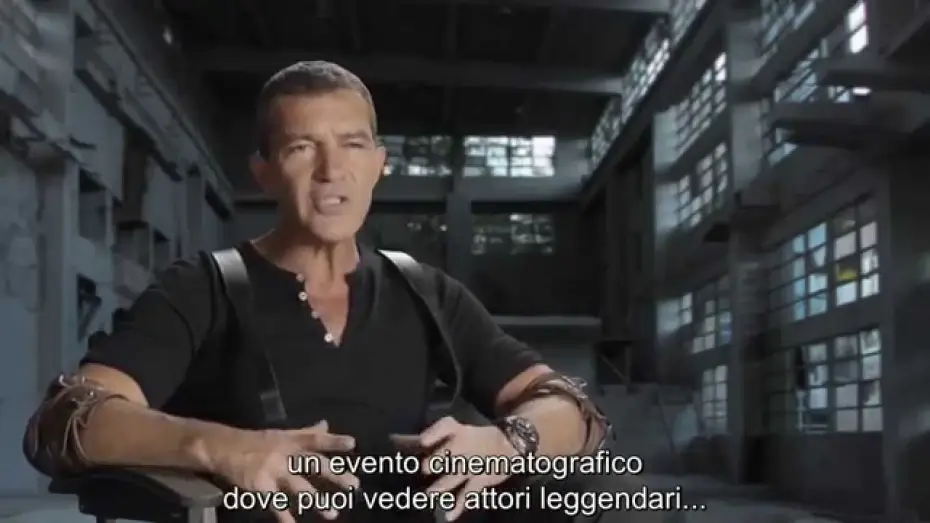 Відео до фільму Нестримні 3 | I Mercenari 3 - The Expendables: intervista ad Antonio Banderas (sottotitoli in italiano)