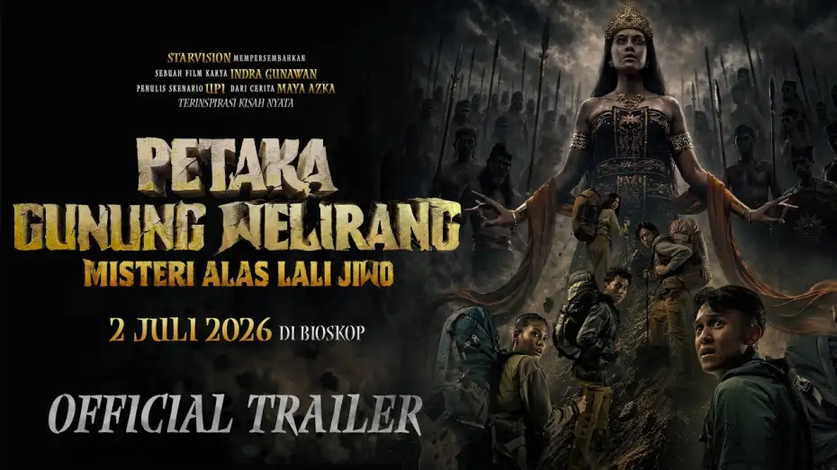 Відео до фільму Petaka Gunung Welirang | 𝐏𝐞𝐭𝐚𝐤𝐚 𝐆𝐮𝐧𝐮𝐧𝐠 𝐖𝐞𝐥𝐢𝐫𝐚𝐧𝐠 - 𝙊𝙛𝙛𝙞𝙘𝙞𝙖𝙡 𝙏𝙧𝙖𝙞𝙡𝙚𝙧