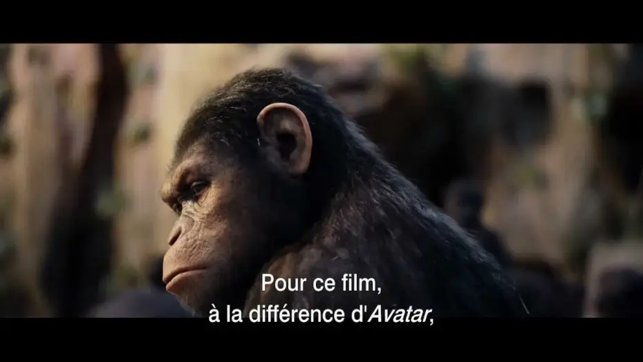 Відео до фільму Повстання планети мавп — La Planète des singes : Les origines - Effets speciaux Weta