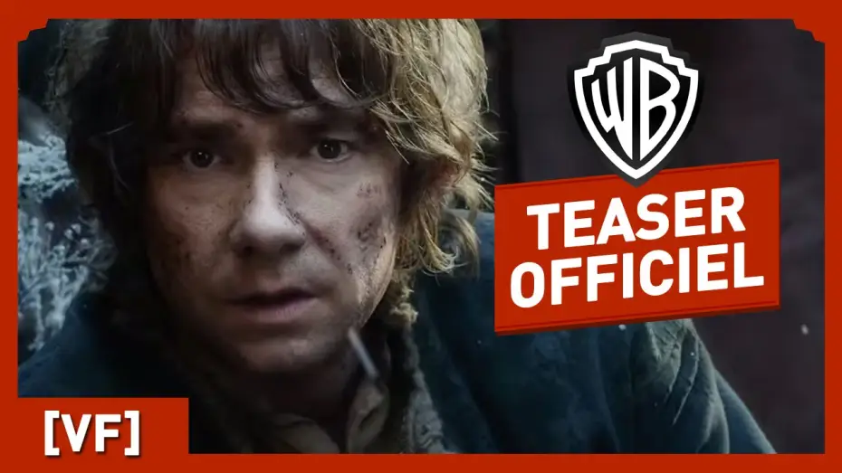 Відео до фільму Гобiт: Битва п&rsquo;яти воїнств | Le Hobbit : La Bataille Des Cinq Arm&eacute;es - Teaser Officiel (VF) - Peter Jackson / Martin Freeman