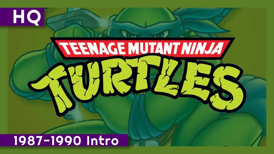 Відео до серіалу Підлітки Мутанти Ніндзя Черепашки — Teenage Mutant Ninja Turtles (Classic Series) (1987-1990) Intro