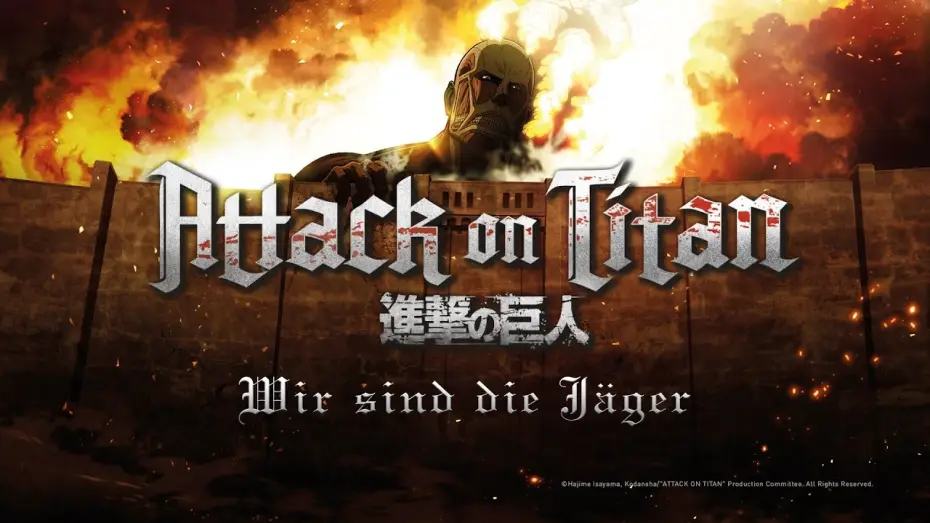 Відео до серіалу Атака титанів — Attack on Titan – 1. Staffel (Anime-Trailer Deutsch)