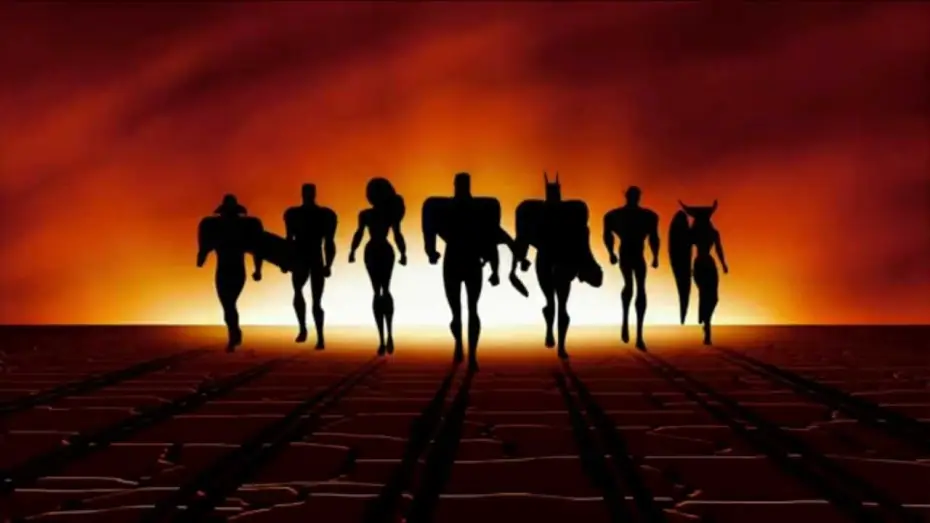 Видео к сериалу Ліга Справедливості — Justice League: The Animated Series | Opening Theme | 1080p 【HD】  Bluray :)