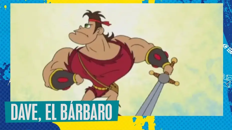 Відео до серіалу Dave the Barbarian — Dave El Bárbaro | Intro - 1ª Temporada | Disney Channel España (HD)