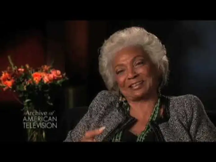 Видео к сериалу Зоряний шлях — Nichelle Nichols on filming the first interracial kiss on American television