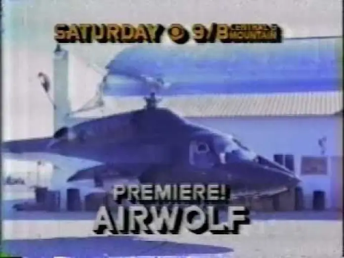 Відео до серіалу Airwolf — "AIRWOLF": 'Daddy's Gone a Hunt'n' (#1.01) - Original CBS Promo