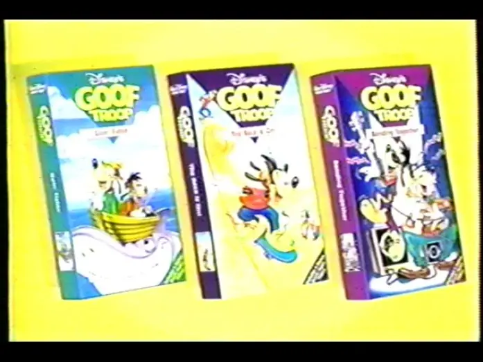 Відео до серіалу Команда невдах — Goof Troop Home Videos (1993) Promo (VHS Capture)
