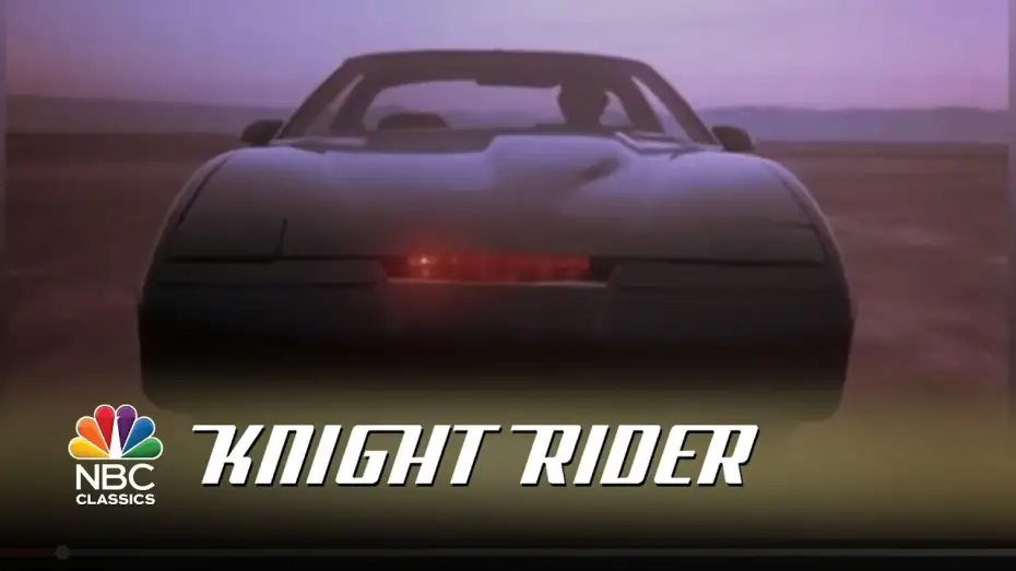 Відео до серіалу Мандрівний лицар — Knight Rider - Original Show Intro | NBC Classics