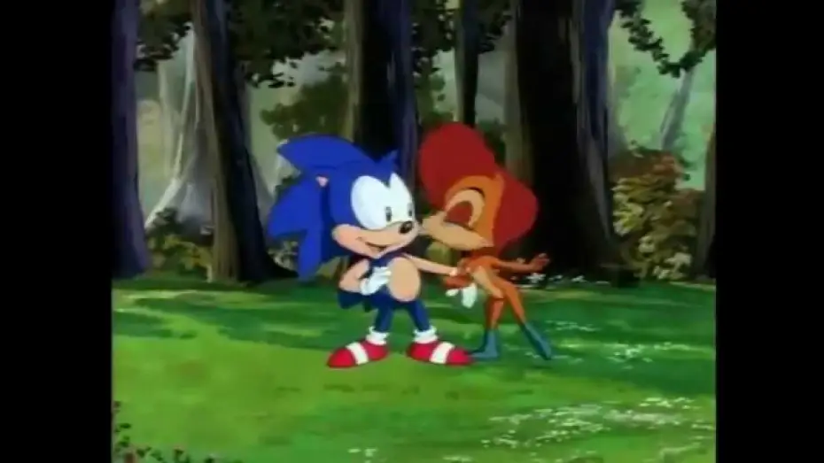 Відео до серіалу Їжачок Сонік — Sonic the Hedgehog: The Animated Series Theme Song (HQ)