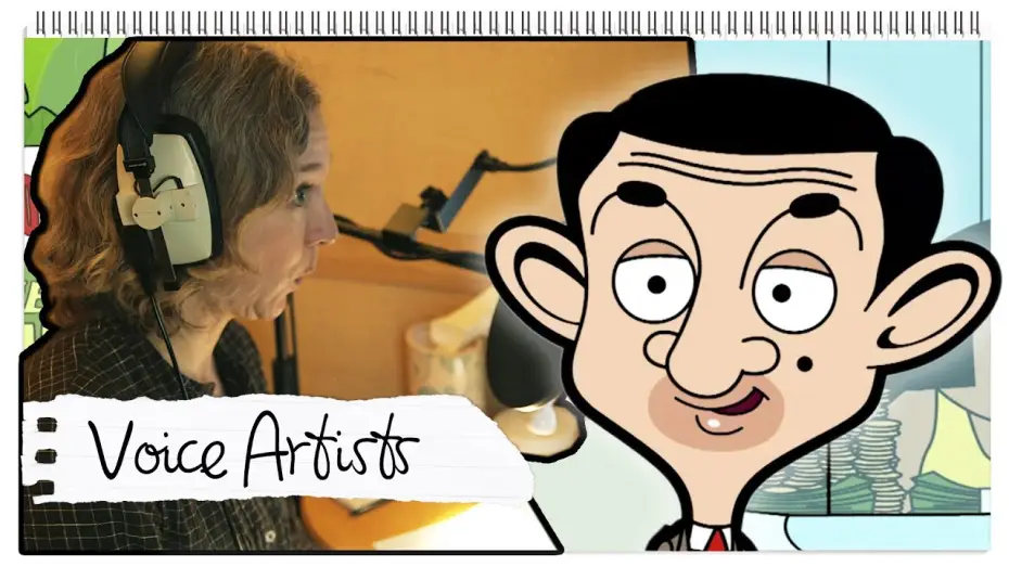 Відео до серіалу Містер Бін: Мультсеріал — The Voice Artists: The Animated Series | Behind The Scenes | Mr. Bean Official