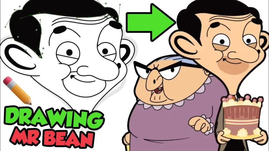 Відео до серіалу Містер Бін: Мультсеріал — Drawing Mr Bean! | Behind the Scenes (Mr Bean Cartoon) | Mr Bean Official