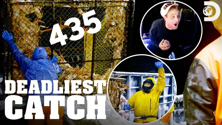 Видео к сериалу Найнебезпечніший улов — The Saga Finds 435 Crabs in ONE Pot | Deadliest Catch