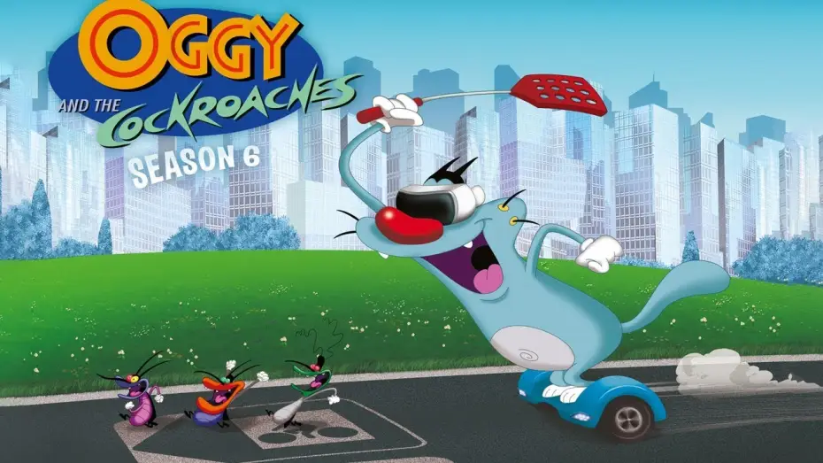 Відео до серіалу Оґґі та кукарачі — Oggy and the Cockroaches - Opening Credits - Season 6 (HD)