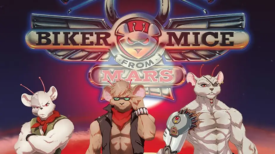 Відео до серіалу Байкерські миші з Марса — Biker Mice from Mars - Opening Theme Song (4K)