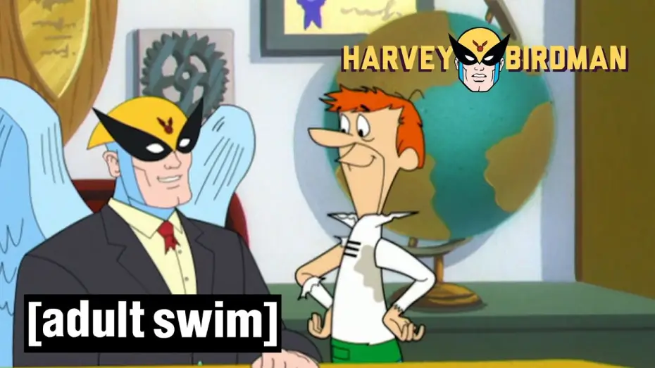 Відео до серіалу Гарві Бердман, адвокат — Harvey Meets the Jetsons | Harvey Birdman, Attorney at Law | Adult Swim