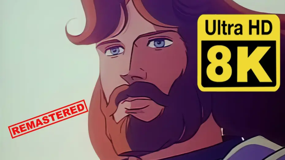 Відео до серіалу Улісс 31: Космічна легенда — Ulysses 31 Full Intro  (1981) 8K (Remastered with Neural Network AI)