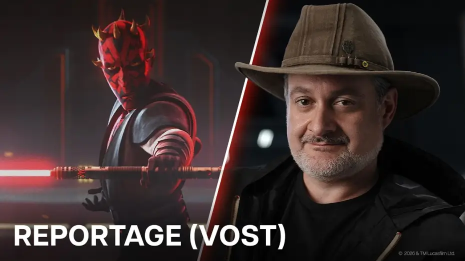 Видео к сериалу Зоряні війни: Війни клонів — Star Wars : The Clone Wars / Rebels - Reportage - Dark Maul expliqué par Dave Filoni | Star Wars