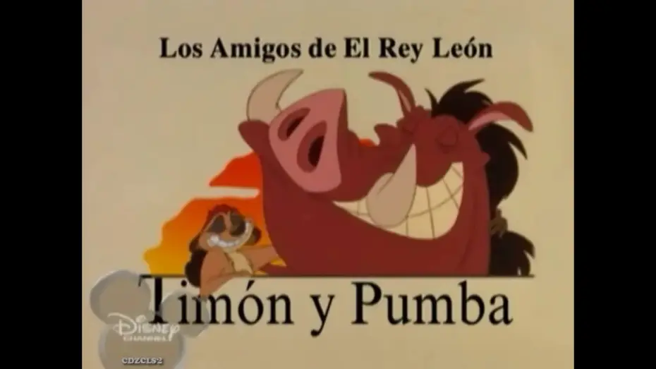 Відео до серіалу Тімон і Пумбаа — Timón y Pumba Opening y Ending Español Castellano