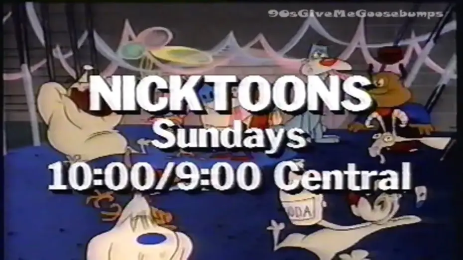 Відео до серіалу Шоу Рена та Стімпі — Nicktoons | Premiere Commercial (1991)