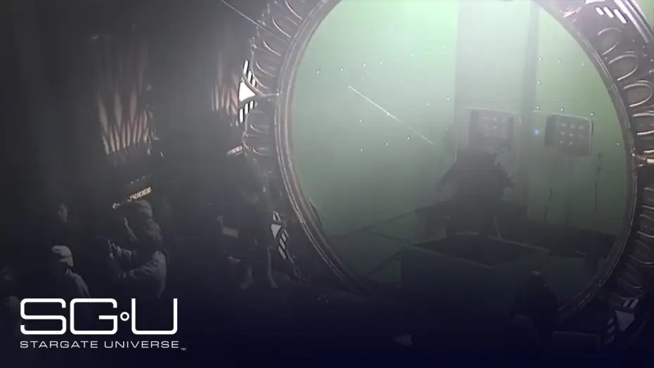 Відео до серіалу Зоряна брама: Всесвіт — Explosive Stargate Stunt!
