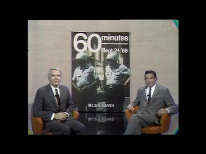 Видео к сериалу 60 хвилин — 1968 opener for 60 Minutes, "a kind of a magazine for television"