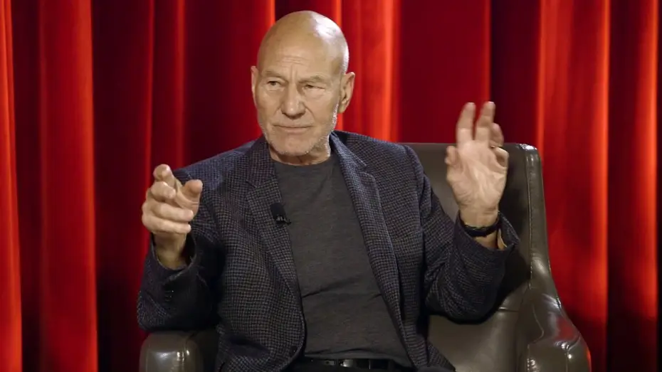 Відео до серіалу Зоряний шлях: Наступне покоління — The Hollywood Masters: Patrick Stewart on Star Trek: The Next Generation
