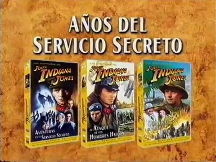 Відео до серіалу Хроніки молодого Індіани Джонса — Las Aventuras del Joven Indiana Jones [Promo Edición VHS]