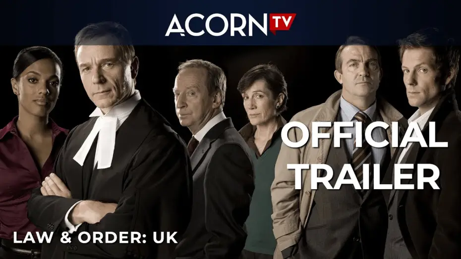 Відео до серіалу Law & Order: UK — Official Acorn TV Trailer