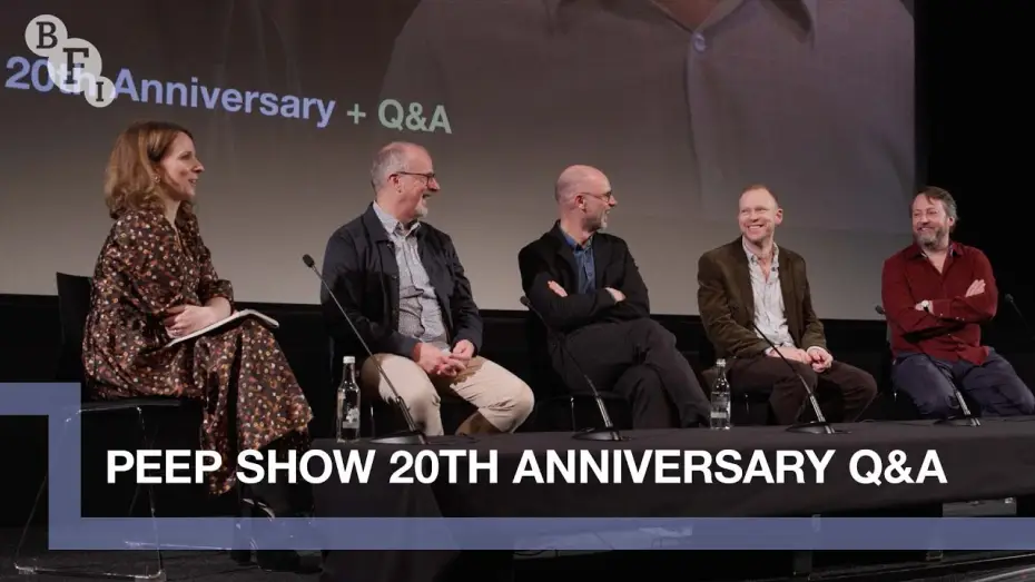 Видео к сериалу Піп-шоу — Jesse Armstrong, Sam Bain, David Mitchell, Robert Webb and the cast of Peep Show | BFI Q&A