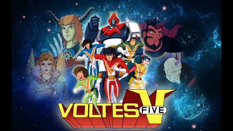 Відео до серіалу Волтес В — Opening | Voltes V no Uta - Mitsuko Horie, Koorogi '73, and Columbia Cradle Association [Subtitled]