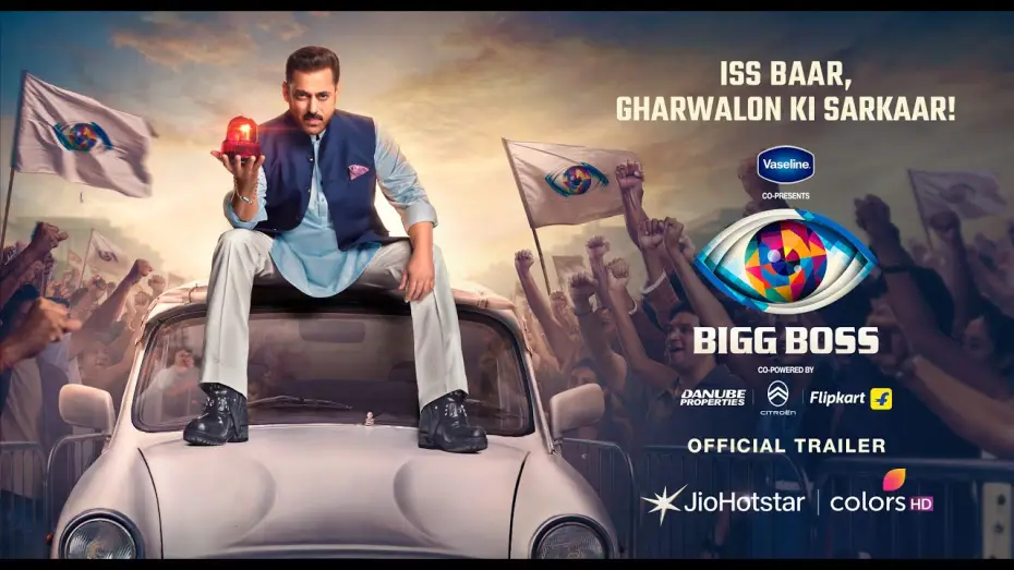 Відео до серіалу Біг Босс — Bigg Boss 19 | Official Trailer | Salman Khan | Streaming 24th August | JioHotstar