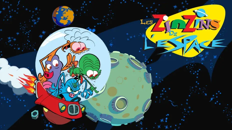 Відео до серіалу Les Zinzins de l'espace — Les zinzins de l'espace - Générique Saison 1