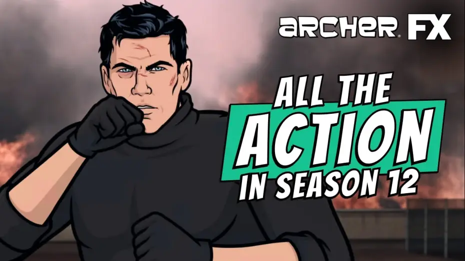 Відео до серіалу Арчер — The Most Action-Packed Moments from Archer Season 12